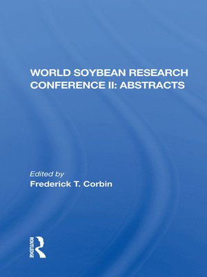 cover image of World Soybean Research Conference Ii, Abstracts